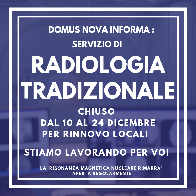 Servizio radiologia Domus Nova