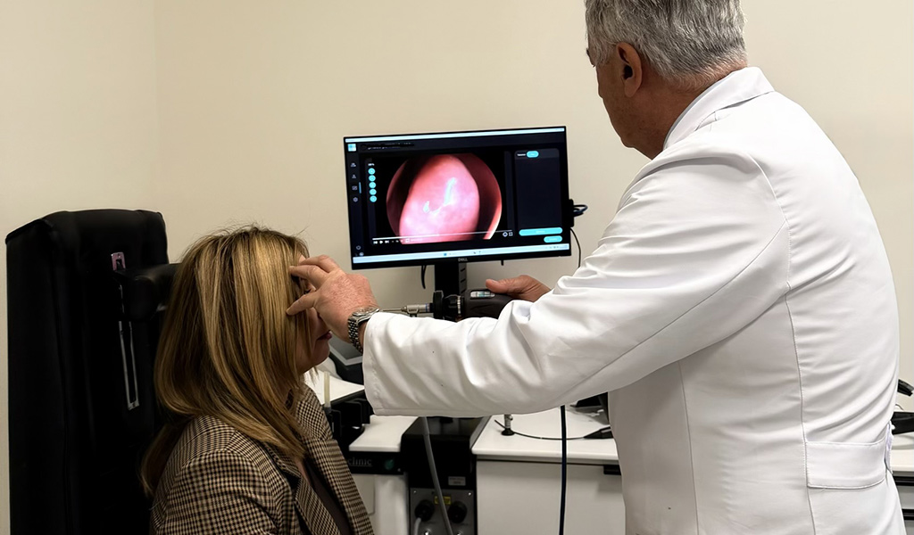 Endoscopia nasale per analisi delle deformità interne del naso Endoscopia nasale per analisi delle deformità interne del naso