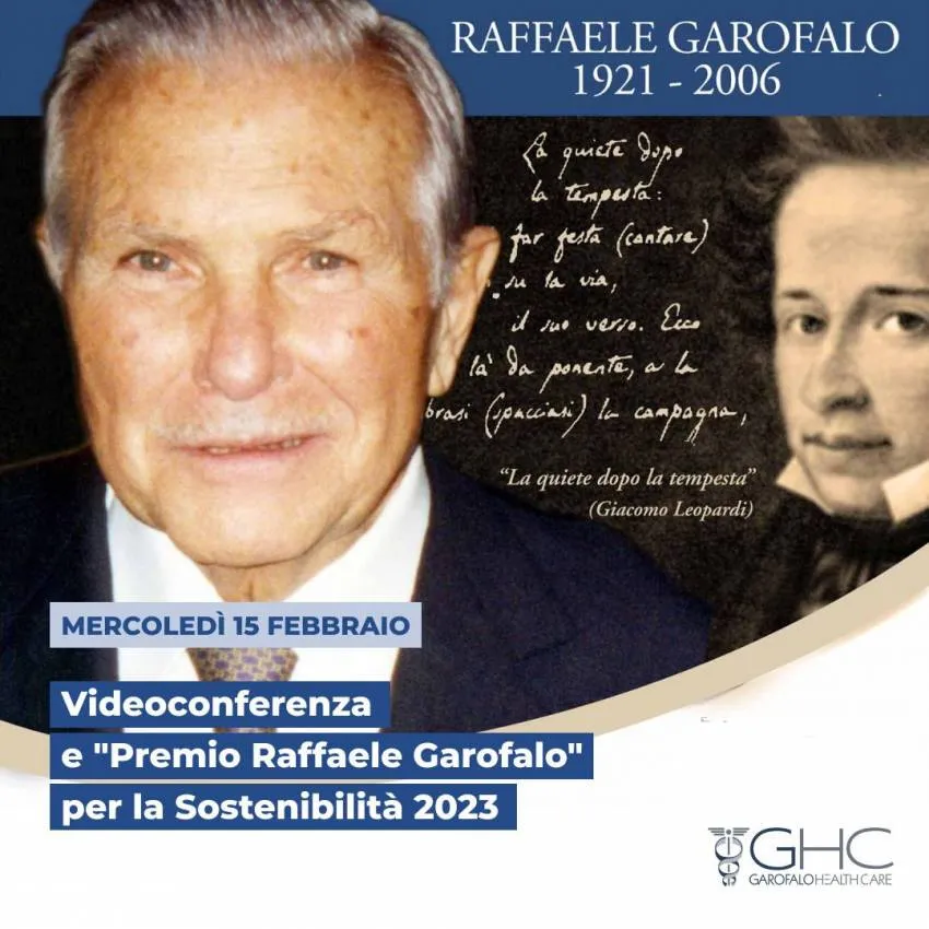 COMMEMORAZIONE PROF. RAFFAELE GAROFALO