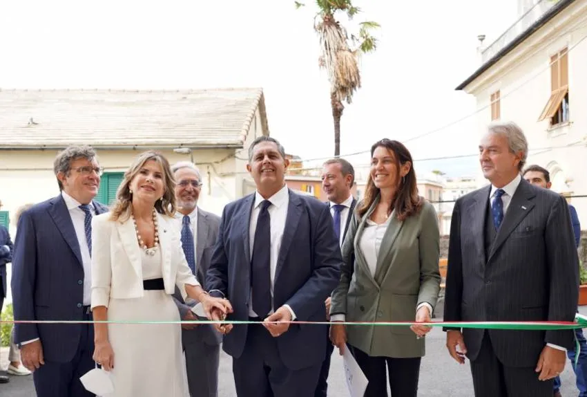 PRESENTATE A GENOVA LE RSA "VILLA FERNANDA" E "SANTA MARTA" ALLA PRESENZA DEL PRESIDENTE REGIONE LIGURIA, GIOVANNI TOTI