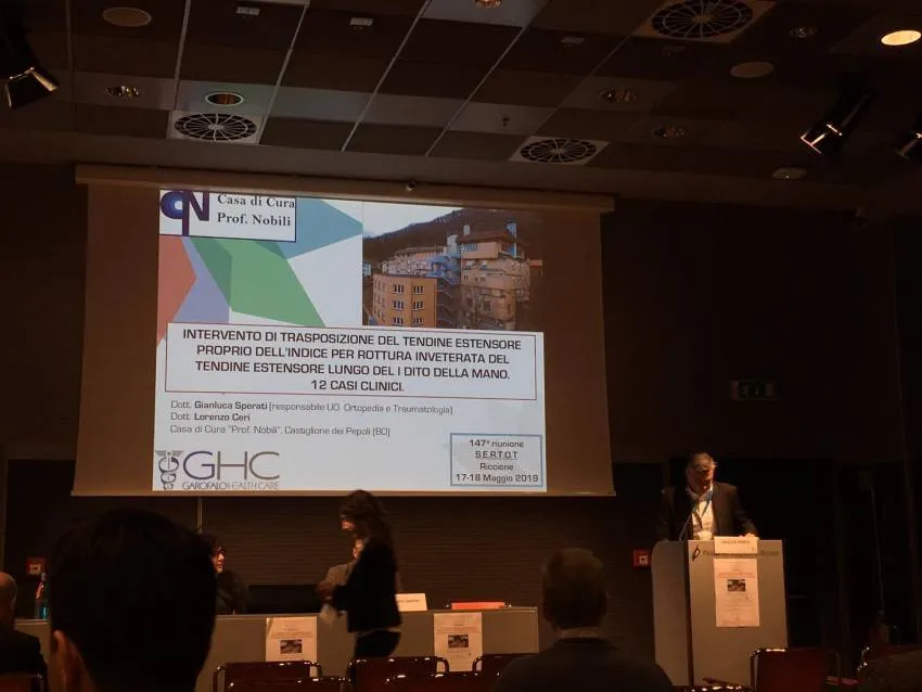 Grande attenzione per l'attività di ricerca del Prof. Gianluca Sperati al Congresso Sertot di Rimini
