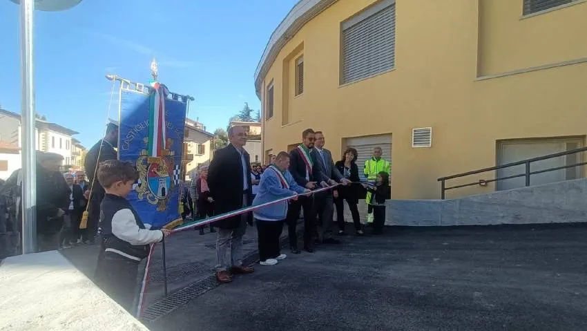 Inaugurato nuovo parcheggio per 70 posti auto intitolato al Prof. Nobili 