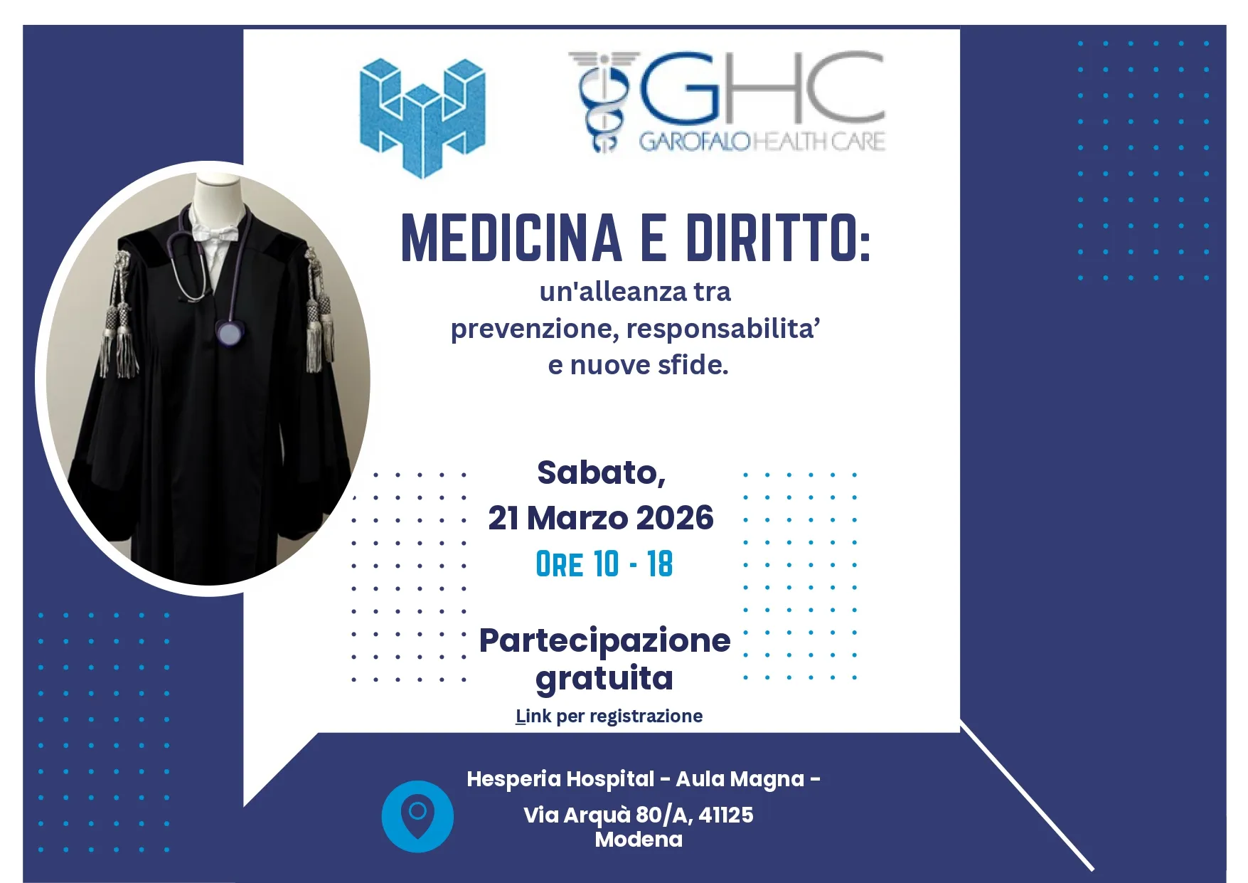 "MEDICINA E DIRITTO: un'alleanza tra prevenzione, responsabilità e nuove sfide"