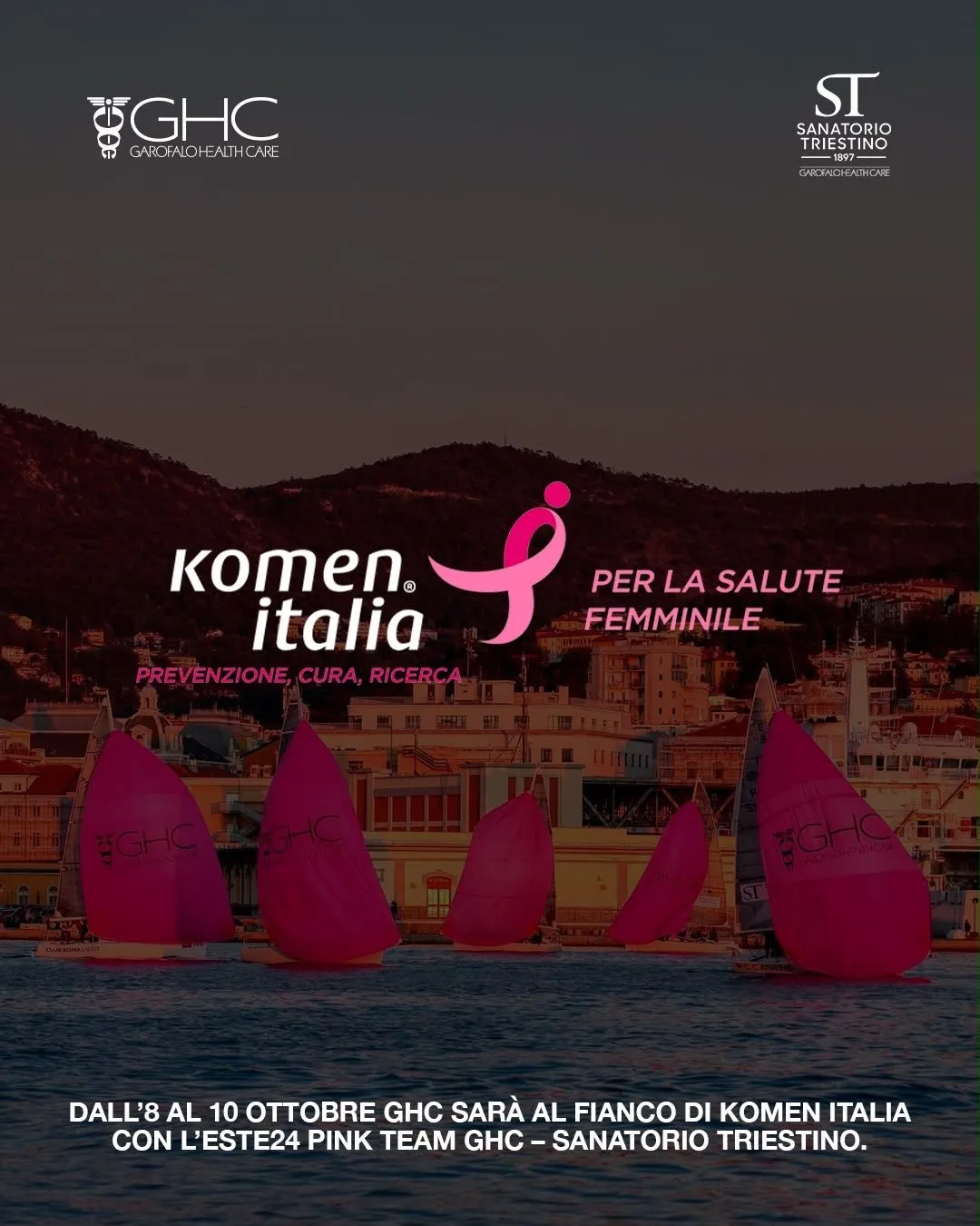 GHC al fianco di Komen Italia per la salute femminile